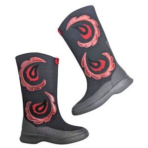 Sheep Wool Felt Galoshes Boots Size Valenki EU 39